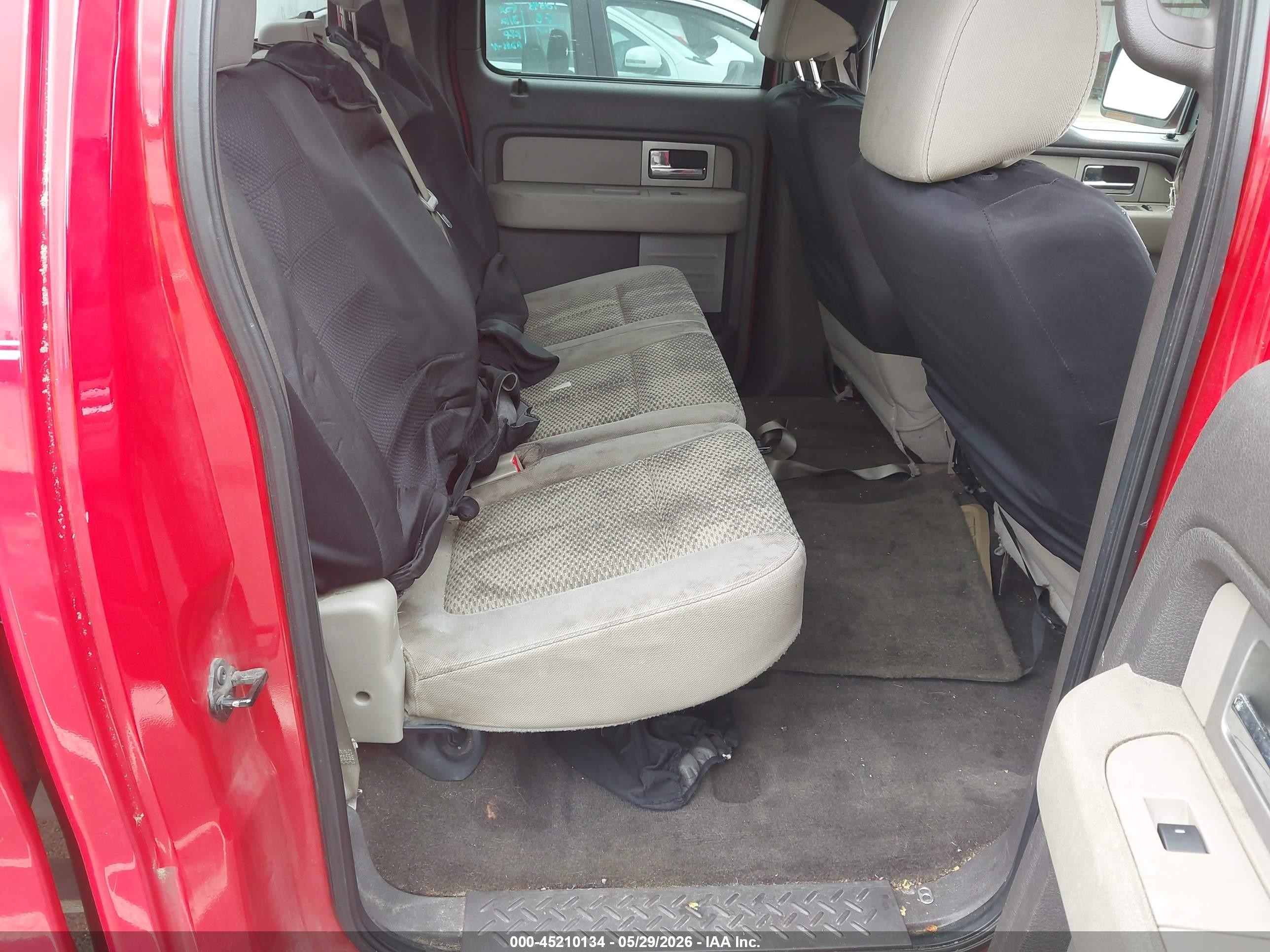 2010 Ford F-150 Fx2 Sport/harley-davidson/king Ranch/lariat/platinum/xl/xlt Red vin: 1FTFW1CV8AFC68640