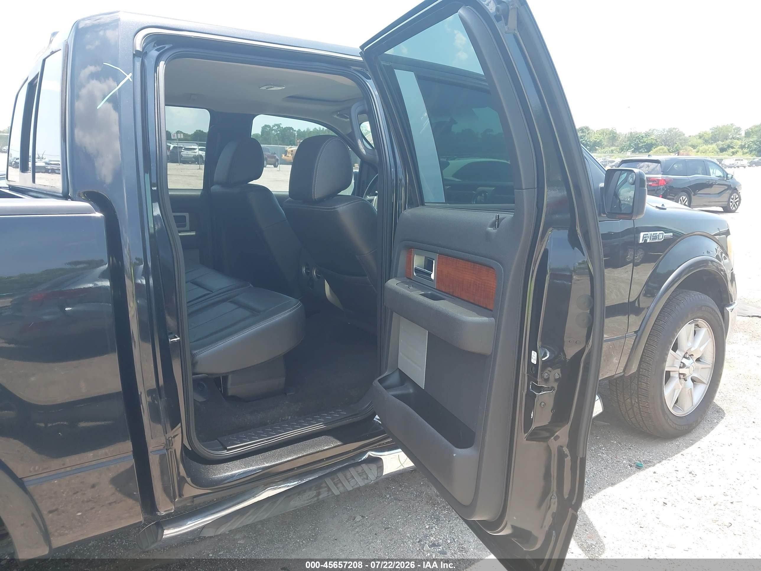 2010 Ford F-150 Fx2 Sport/harley-davidson/king Ranch/lariat/platinum/xl/xlt Black vin: 1FTFW1CV8AFD23152