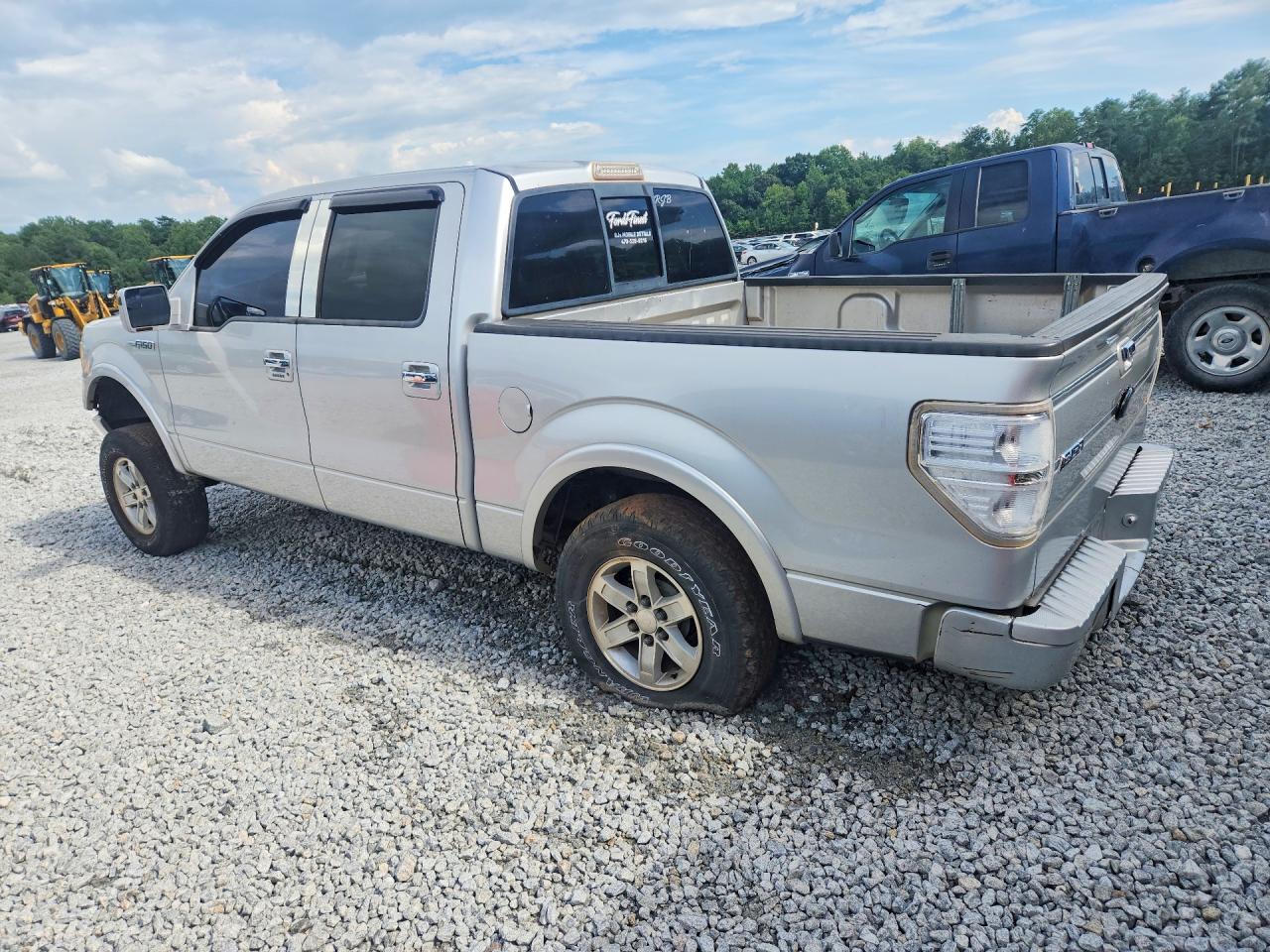 2010 Ford F150 Supercrew Silver vin: 1FTFW1CV8AKB46495