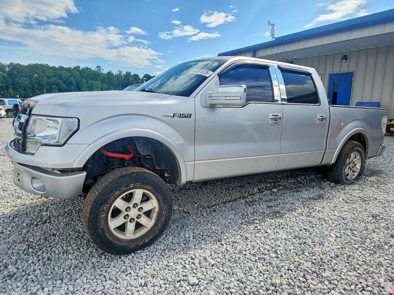 2010 Ford F150 Supercrew Silver vin: 1FTFW1CV8AKB46495