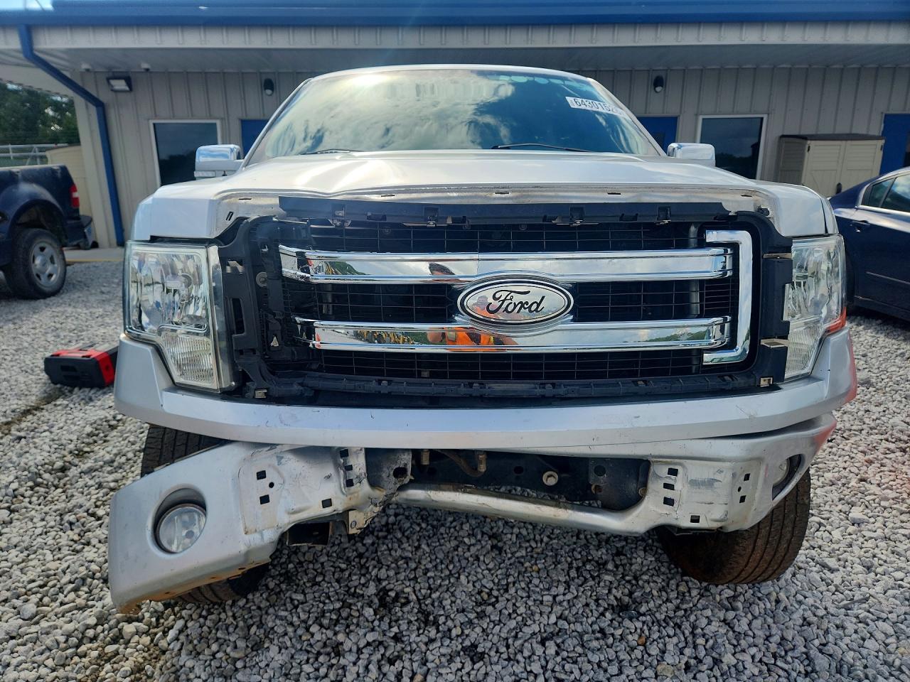 2010 Ford F150 Supercrew Silver vin: 1FTFW1CV8AKB46495