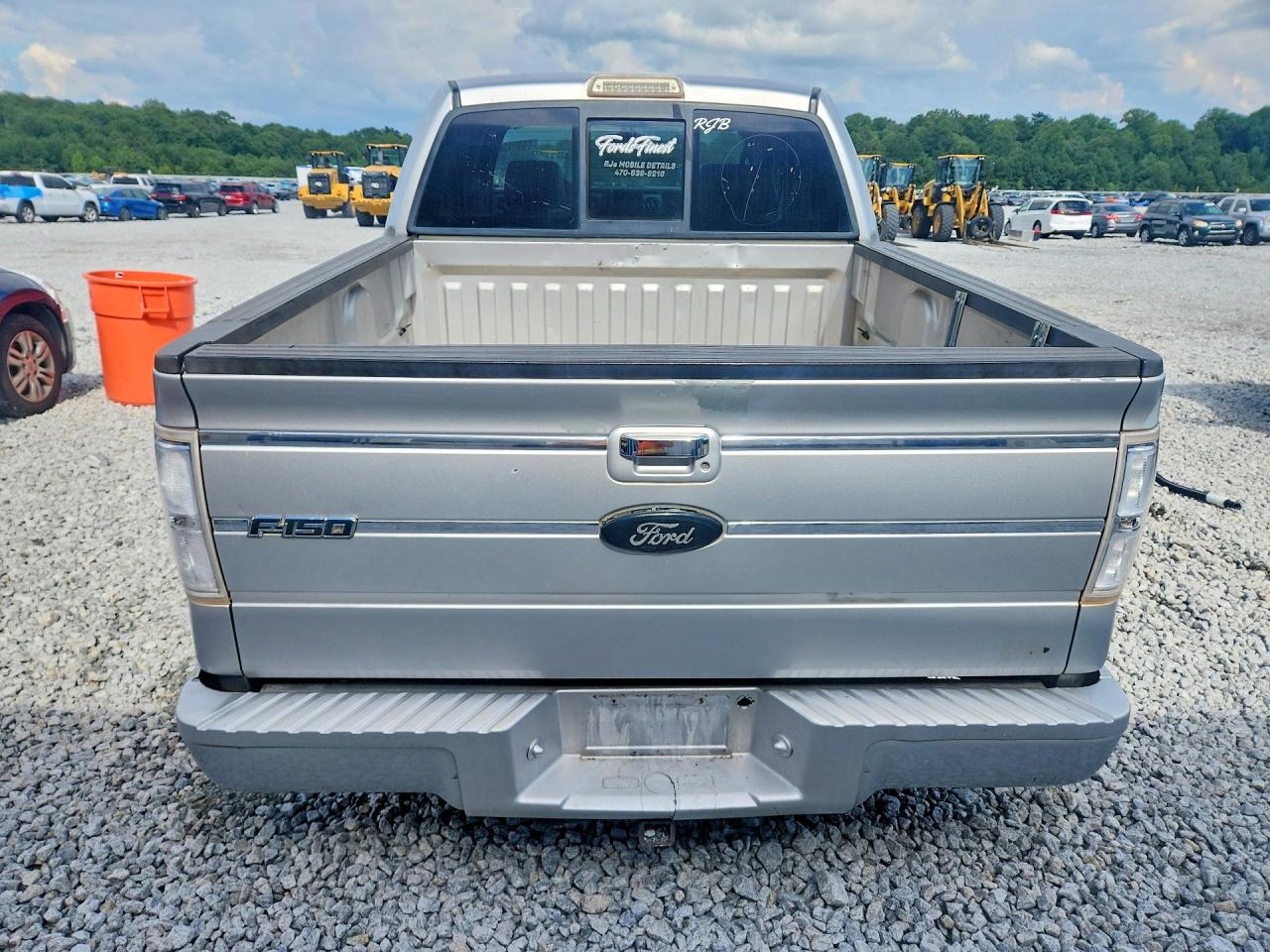 2010 Ford F150 Supercrew Silver vin: 1FTFW1CV8AKB46495