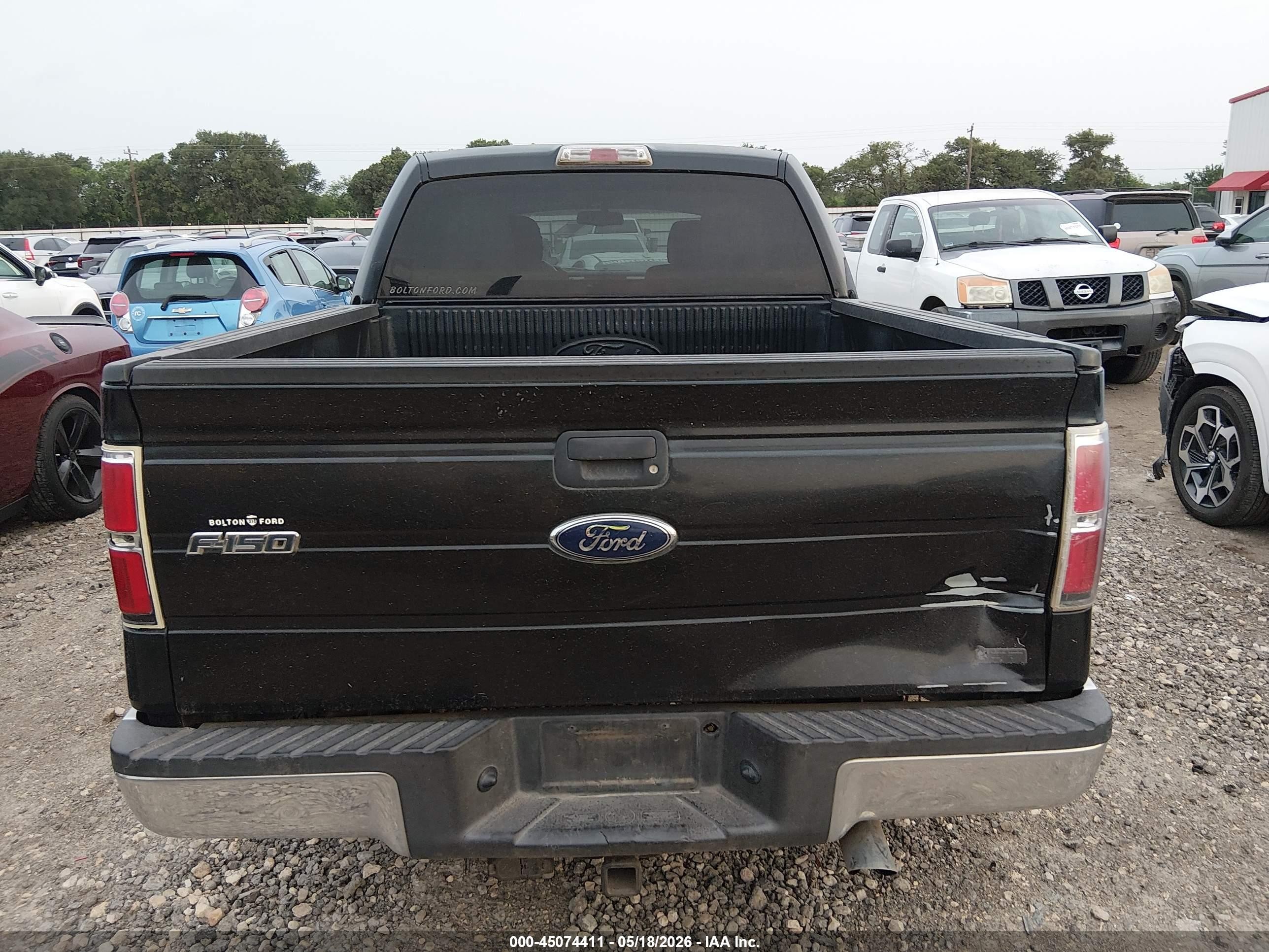 2010 Ford F-150 Fx2 Sport/harley-davidson/king Ranch/lariat/platinum/xl/xlt Черный vin: 1FTFW1CV8AKE18950