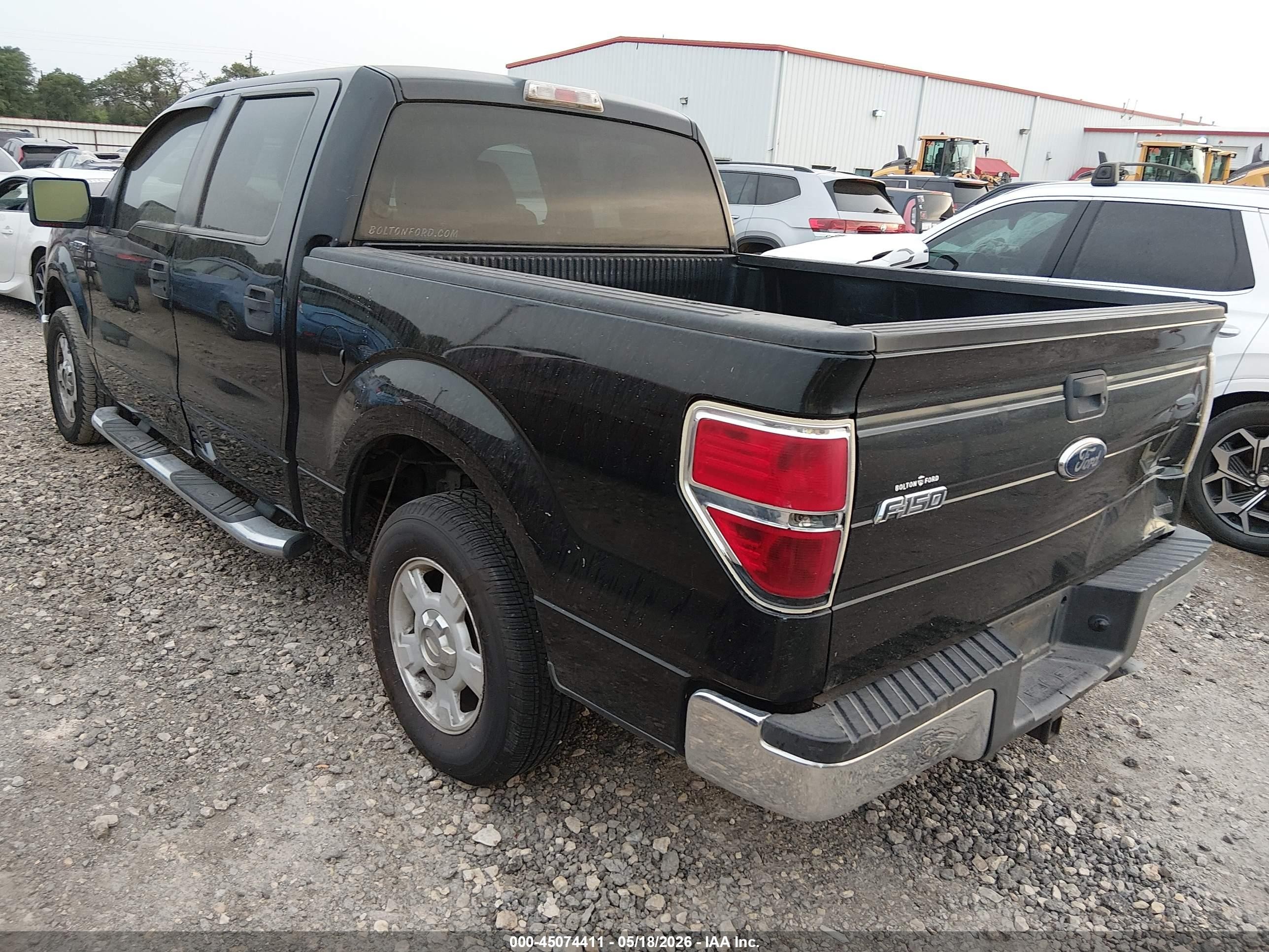 2010 Ford F-150 Fx2 Sport/harley-davidson/king Ranch/lariat/platinum/xl/xlt Черный vin: 1FTFW1CV8AKE18950