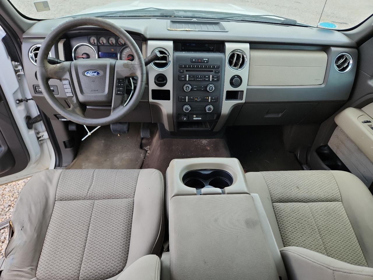 2010 Ford F150 Supercrew White vin: 1FTFW1CV9AFB24515