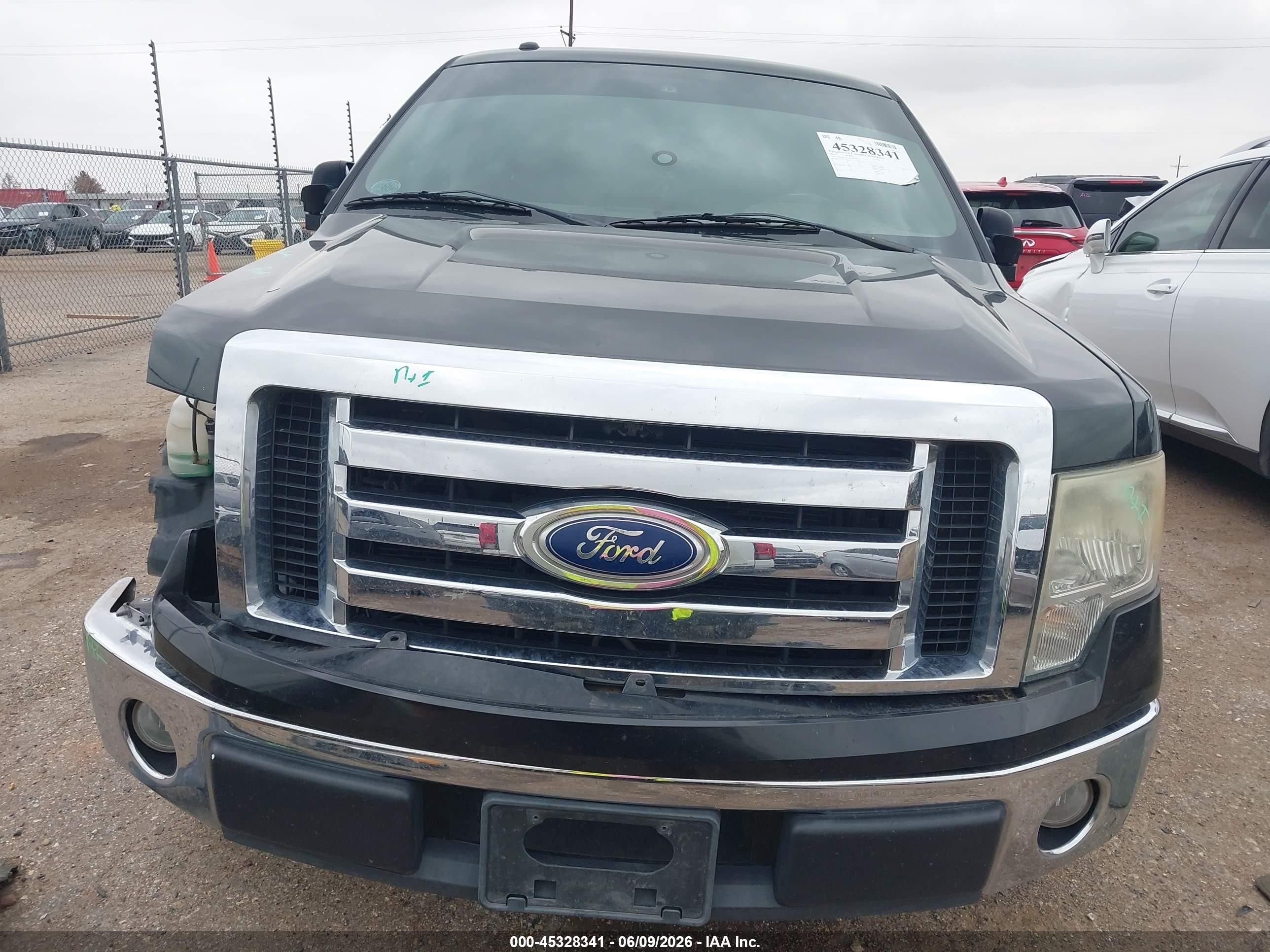 2010 Ford F-150 Xlt Black vin: 1FTFW1CV9AFD93209