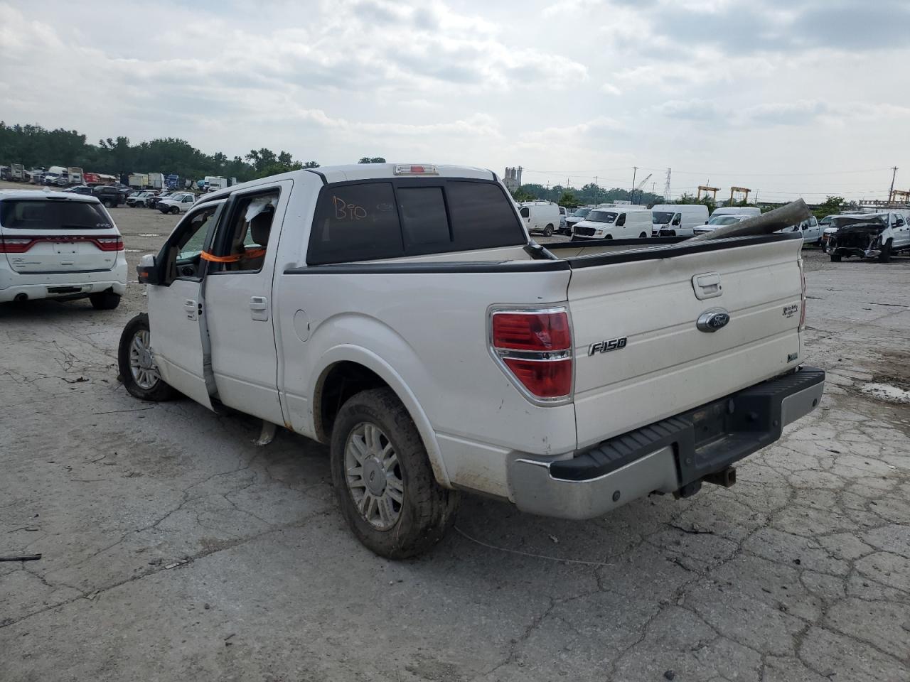 2010 Ford F150 Supercrew White vin: 1FTFW1CV9AKA17374