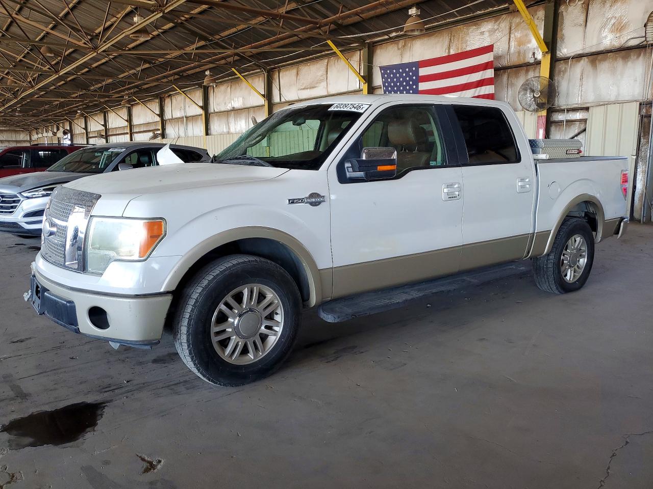 2010 Ford F150 Supercrew White vin: 1FTFW1CV9AKB35070