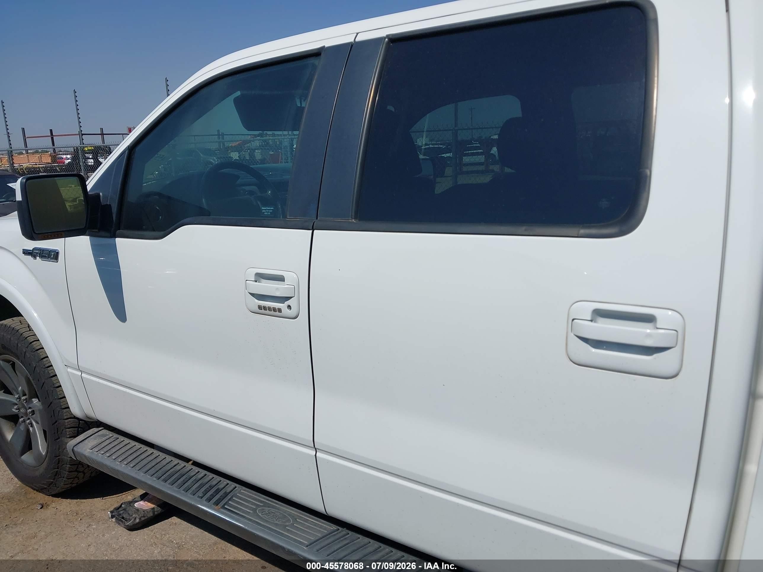 2010 Ford F-150 Fx2 Sport/harley-davidson/king Ranch/lariat/platinum/xl/xlt Белый vin: 1FTFW1CV9AKE45736