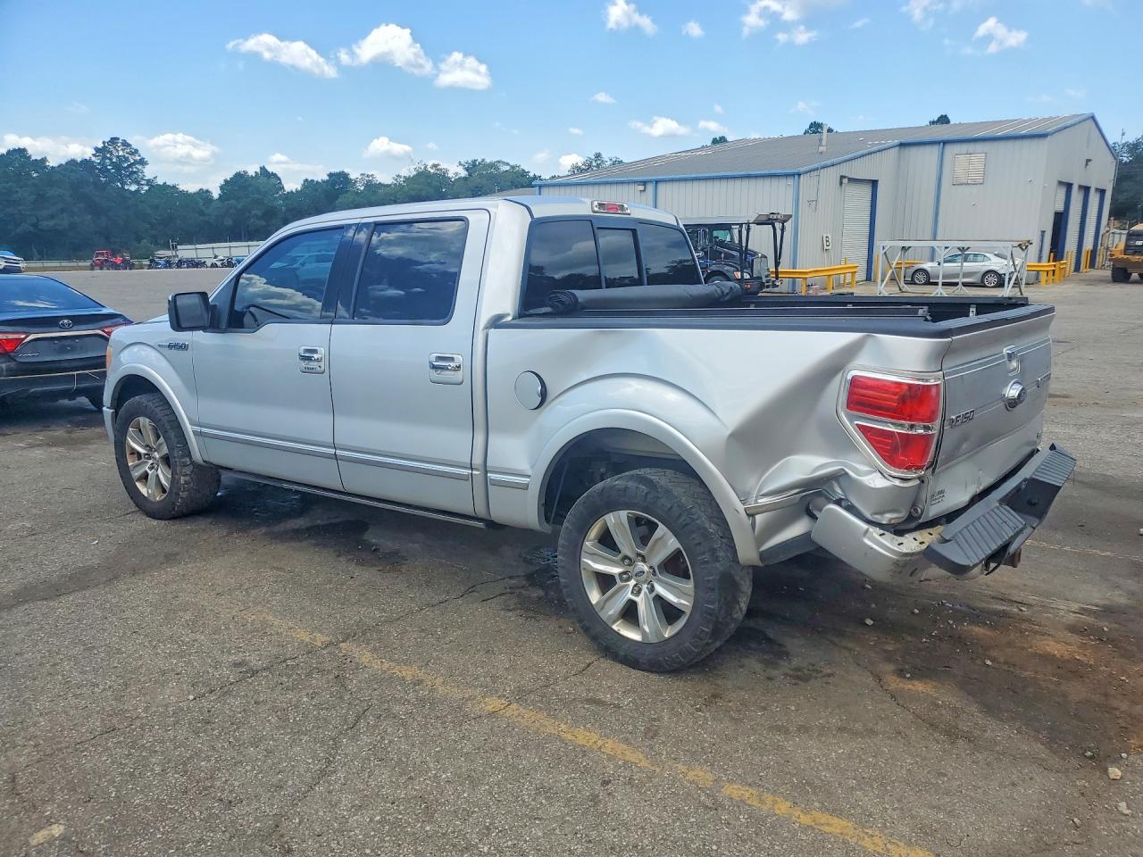 2010 Ford F150 Supercrew Silver vin: 1FTFW1CVXAFA17845