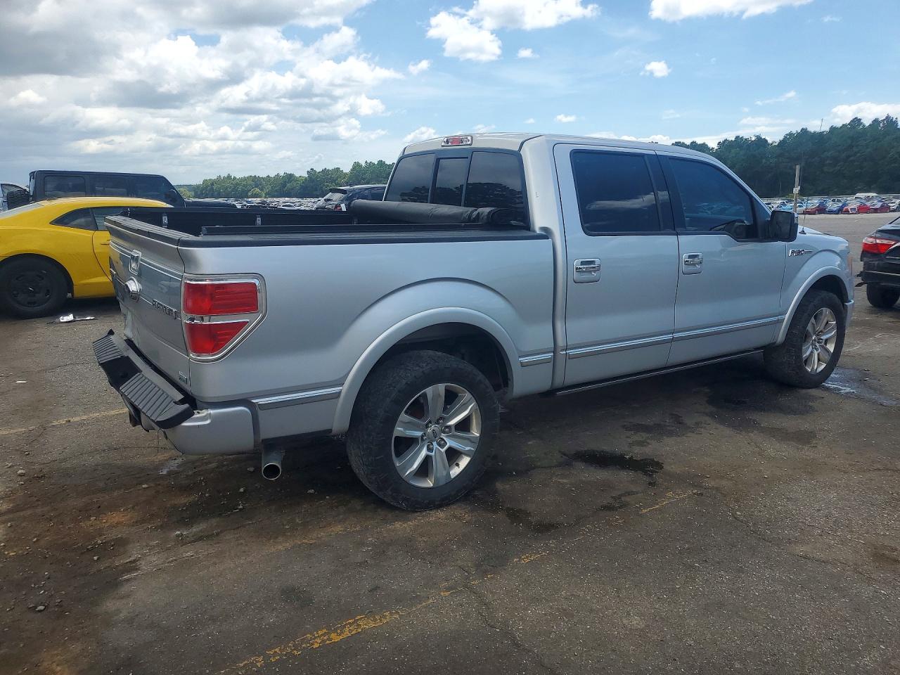 2010 Ford F150 Supercrew Silver vin: 1FTFW1CVXAFA17845