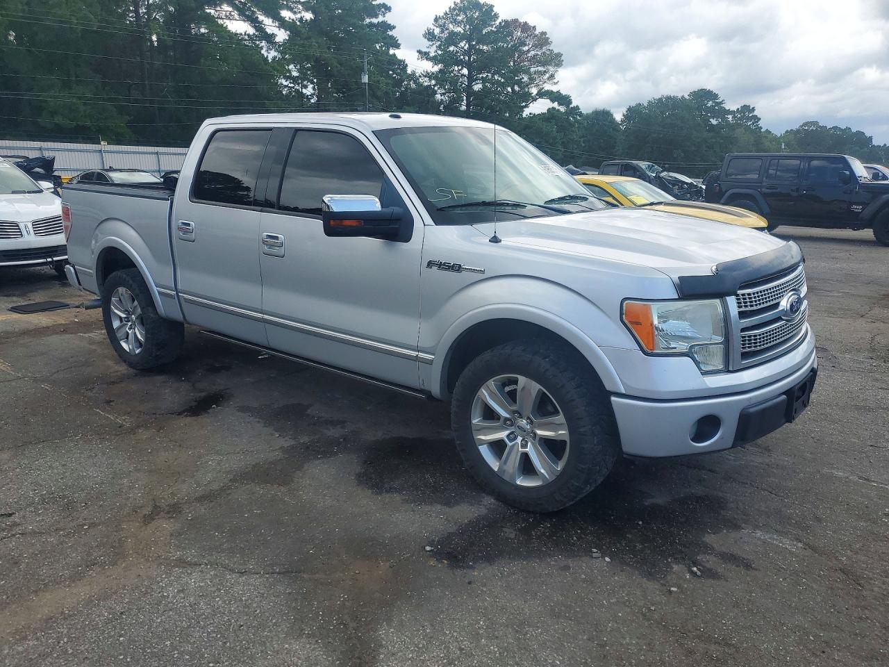 2010 Ford F150 Supercrew Silver vin: 1FTFW1CVXAFA17845