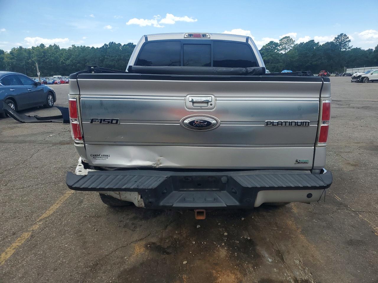 2010 Ford F150 Supercrew Silver vin: 1FTFW1CVXAFA17845