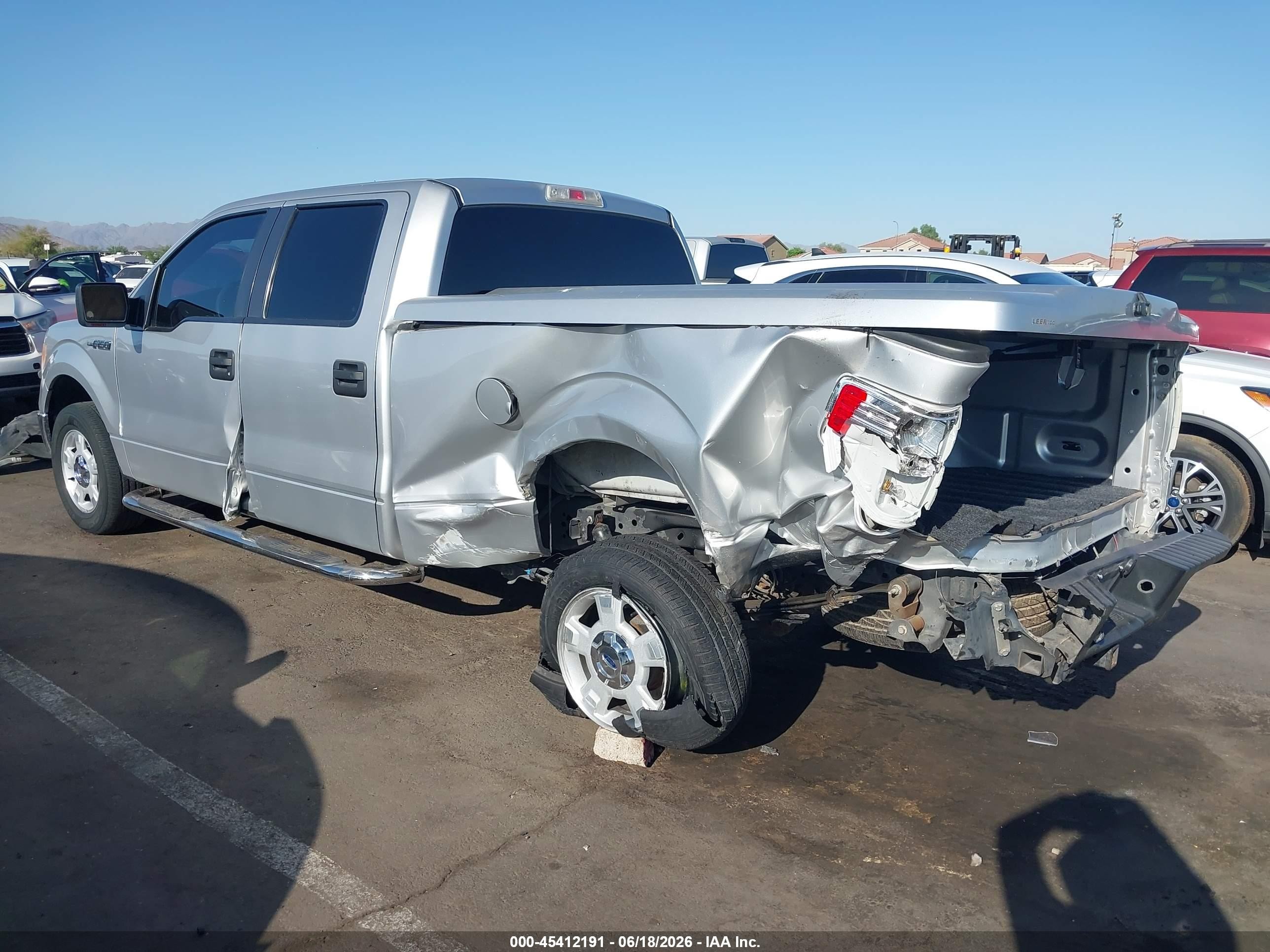 2010 Ford F-150 Fx2 Sport/harley-davidson/king Ranch/lariat/platinum/xl/xlt Silver vin: 1FTFW1CVXAFB86280