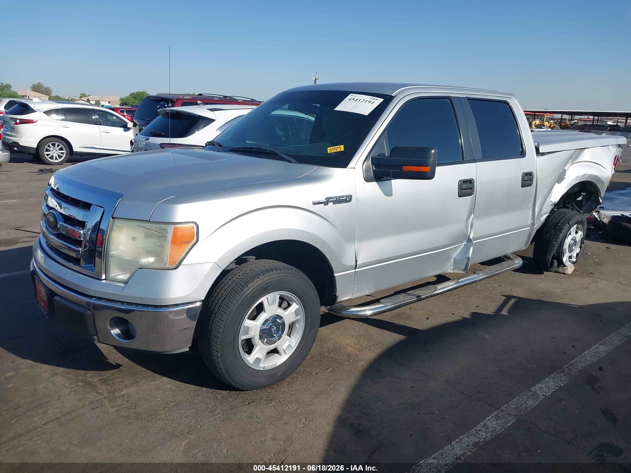 2010 Ford F-150 Fx2 Sport/harley-davidson/king Ranch/lariat/platinum/xl/xlt Silver vin: 1FTFW1CVXAFB86280
