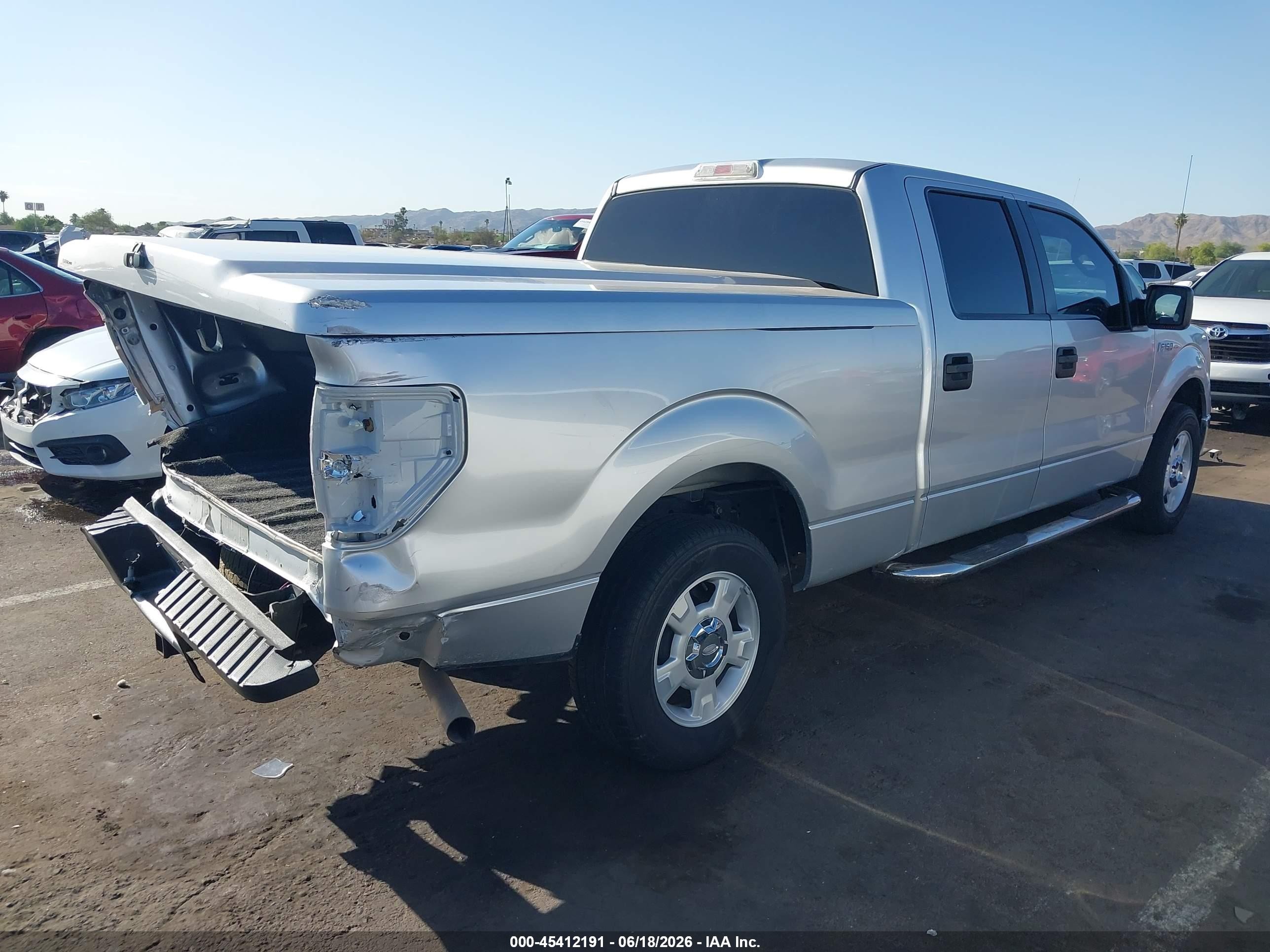 2010 Ford F-150 Fx2 Sport/harley-davidson/king Ranch/lariat/platinum/xl/xlt Silver vin: 1FTFW1CVXAFB86280