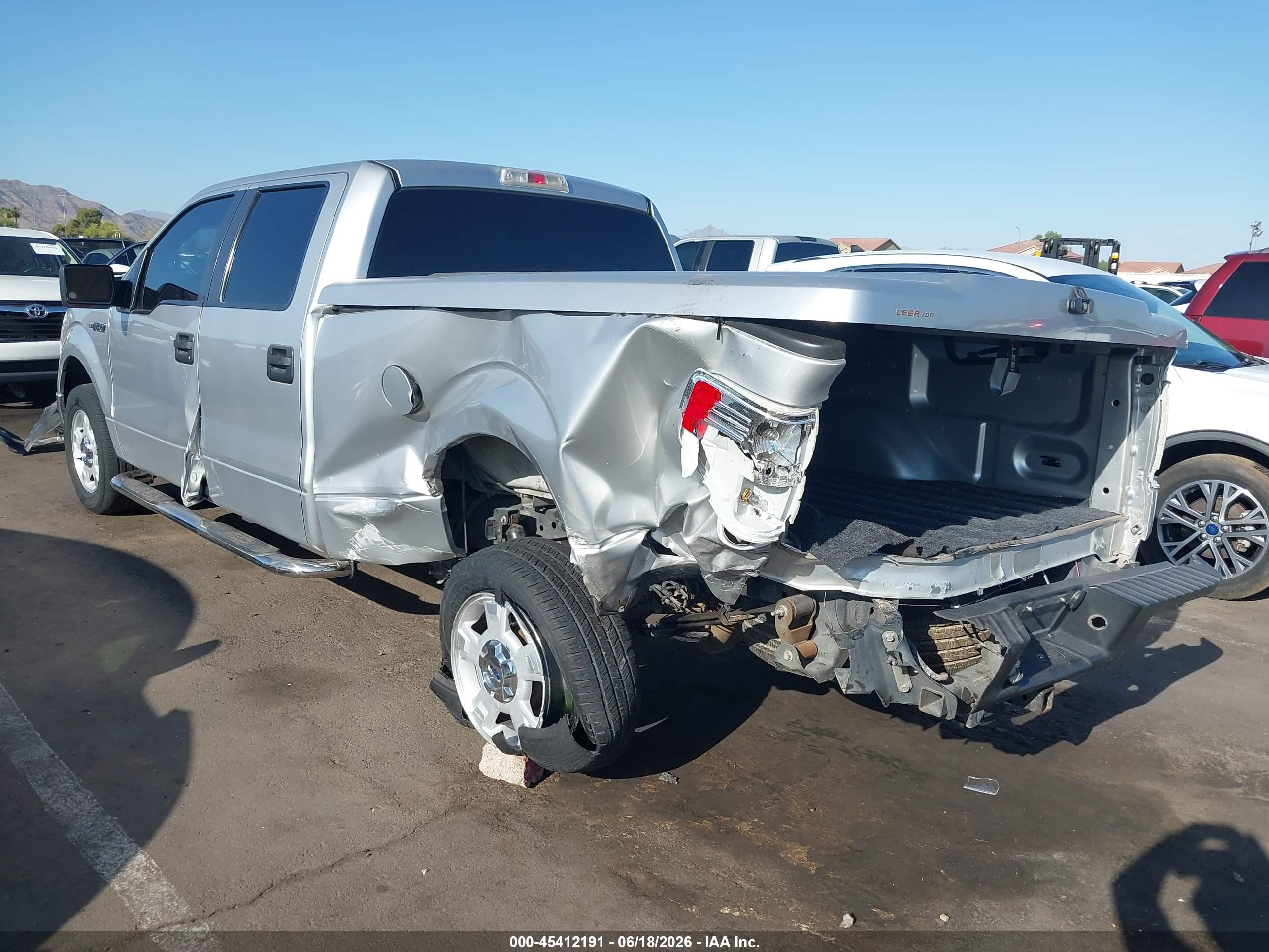 2010 Ford F-150 Fx2 Sport/harley-davidson/king Ranch/lariat/platinum/xl/xlt Silver vin: 1FTFW1CVXAFB86280