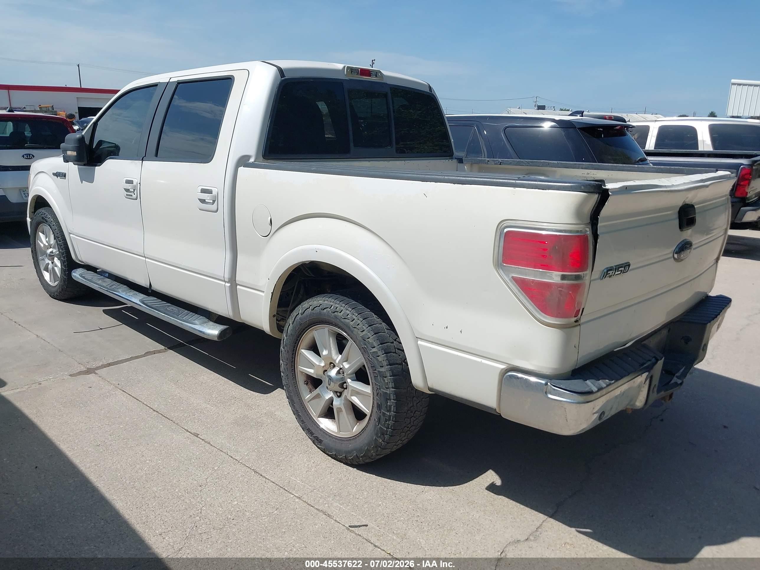 2010 Ford F-150 Platinum White vin: 1FTFW1CVXAFD65516