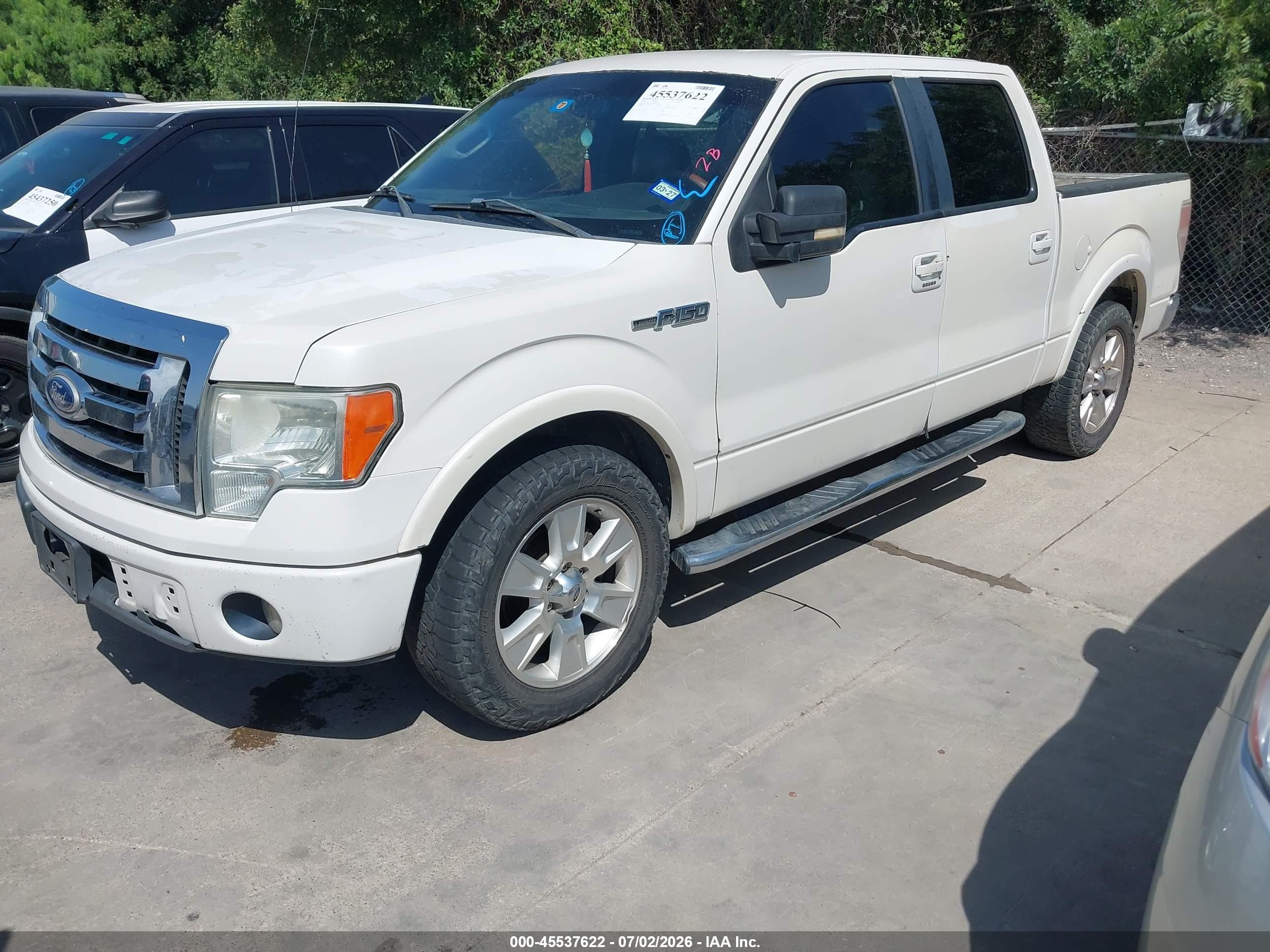 2010 Ford F-150 Platinum White vin: 1FTFW1CVXAFD65516