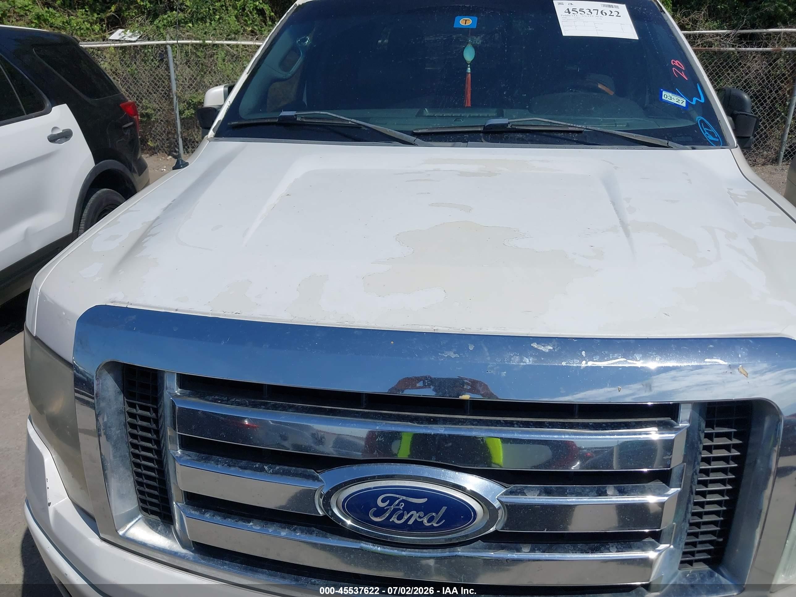 2010 Ford F-150 Platinum White vin: 1FTFW1CVXAFD65516