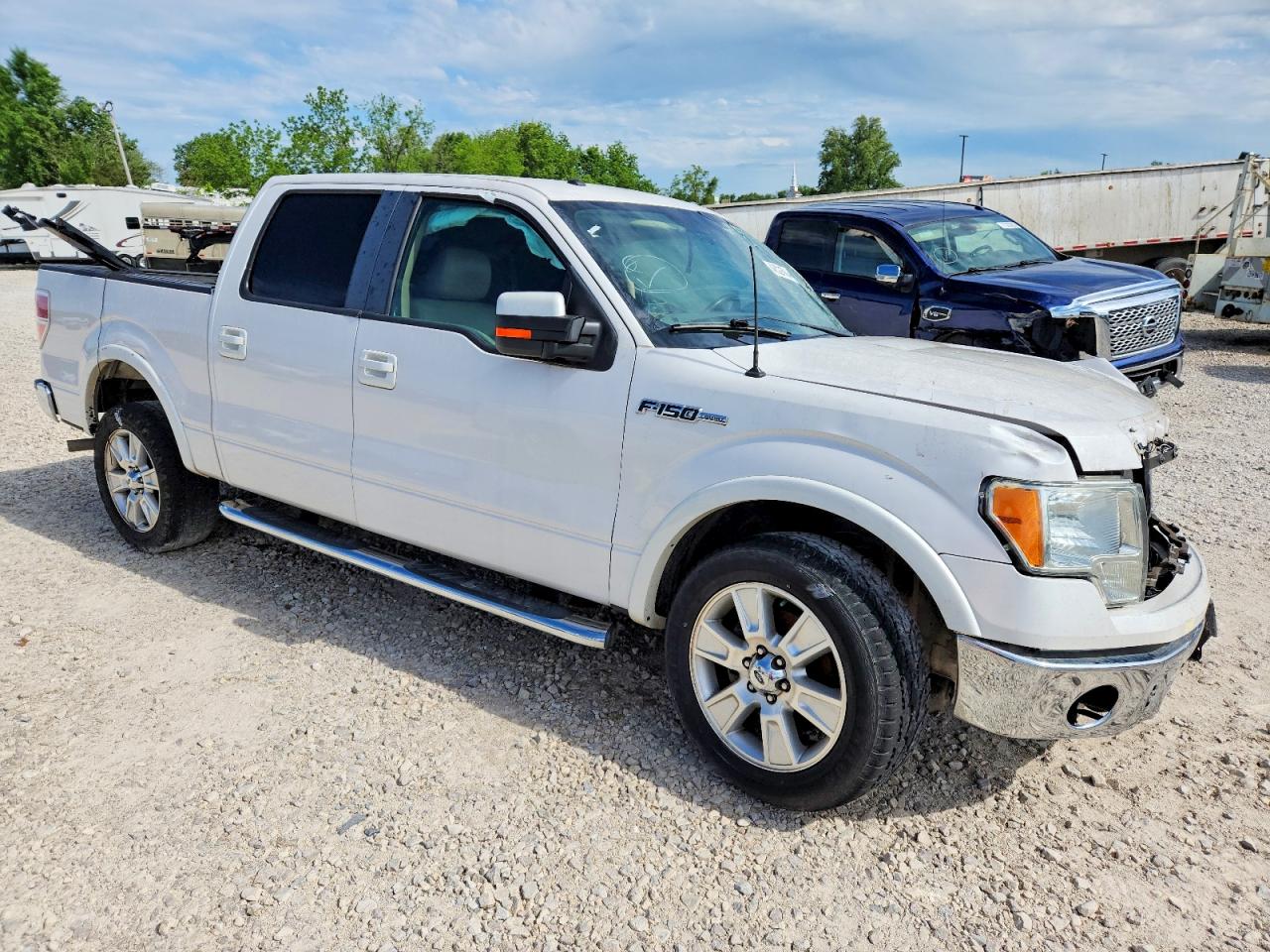 2010 Ford F150 Supercrew White vin: 1FTFW1CVXAFD77486