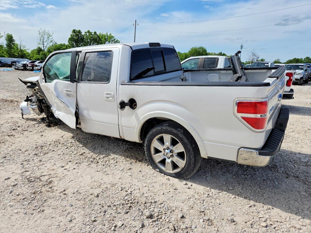 2010 Ford F150 Supercrew White vin: 1FTFW1CVXAFD77486