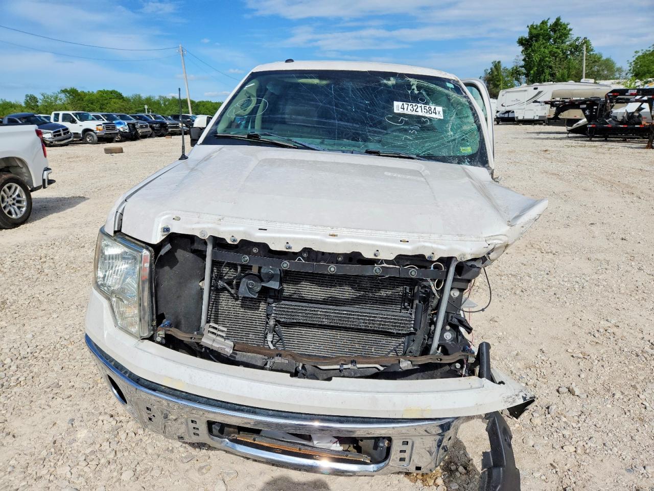 2010 Ford F150 Supercrew White vin: 1FTFW1CVXAFD77486