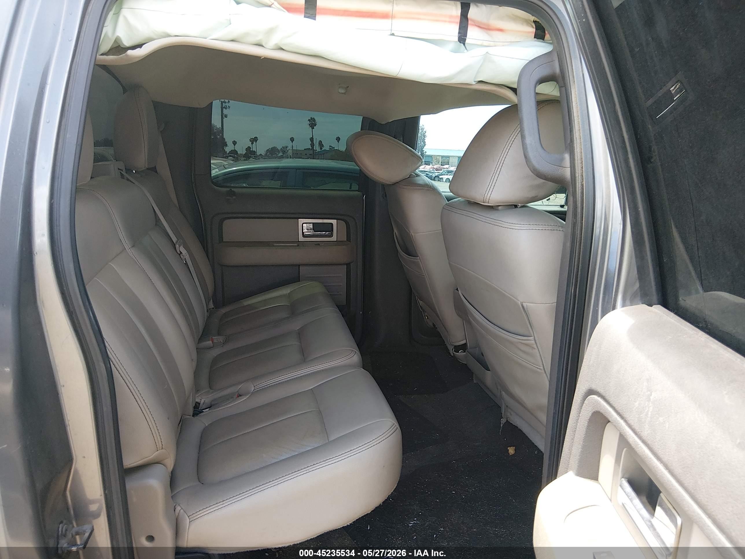 2010 Ford F-150 Fx2 Sport/harley-davidson/king Ranch/lariat/platinum/xl/xlt Gray vin: 1FTFW1CVXAKC19012