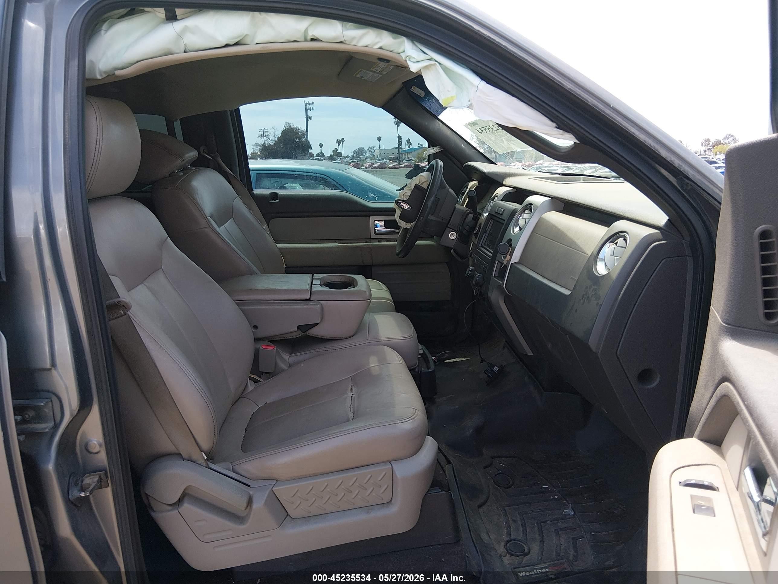 2010 Ford F-150 Fx2 Sport/harley-davidson/king Ranch/lariat/platinum/xl/xlt Gray vin: 1FTFW1CVXAKC19012