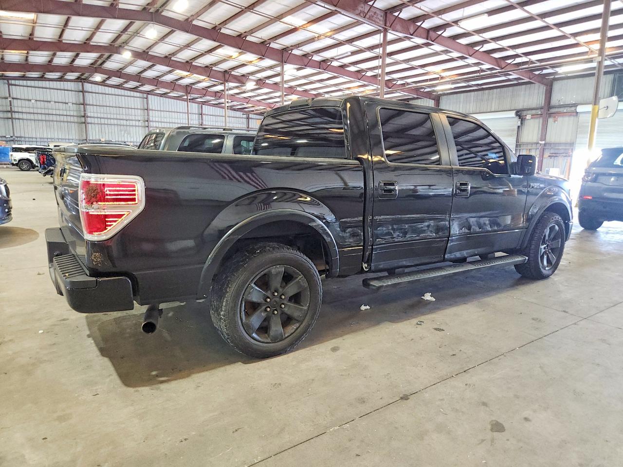 2010 Ford F150 Supercrew Black vin: 1FTFW1CVXAKE45129