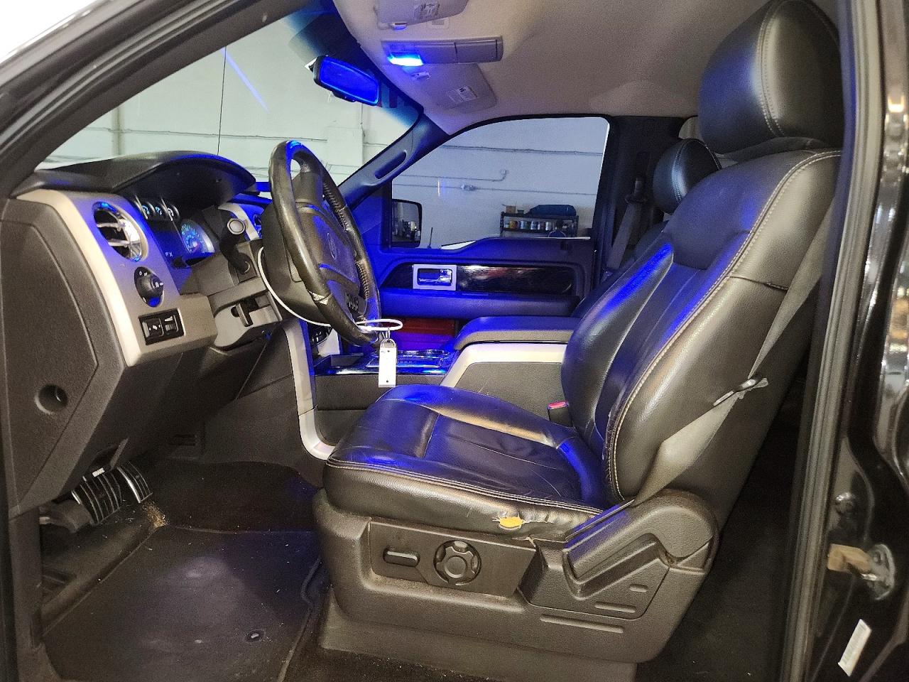 2010 Ford F150 Supercrew Black vin: 1FTFW1CVXAKE45129