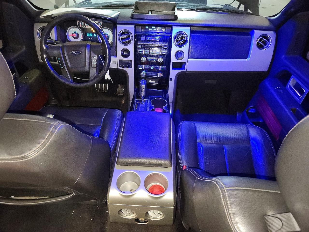 2010 Ford F150 Supercrew Black vin: 1FTFW1CVXAKE45129