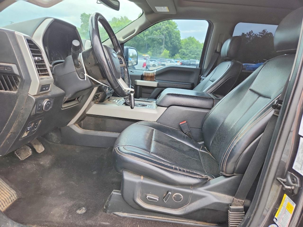 2018 Ford F150 Supercrew Gray vin: 1FTFW1E14JFD63254