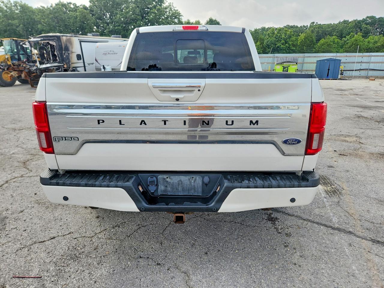 2018 Ford F150 Supercrew White vin: 1FTFW1E16JFD96143