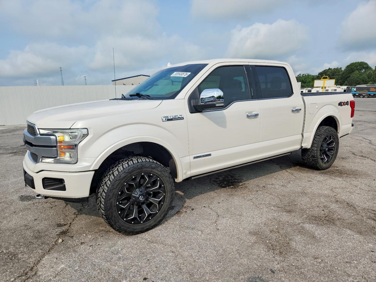 2018 Ford F150 Supercrew White vin: 1FTFW1E16JFD96143