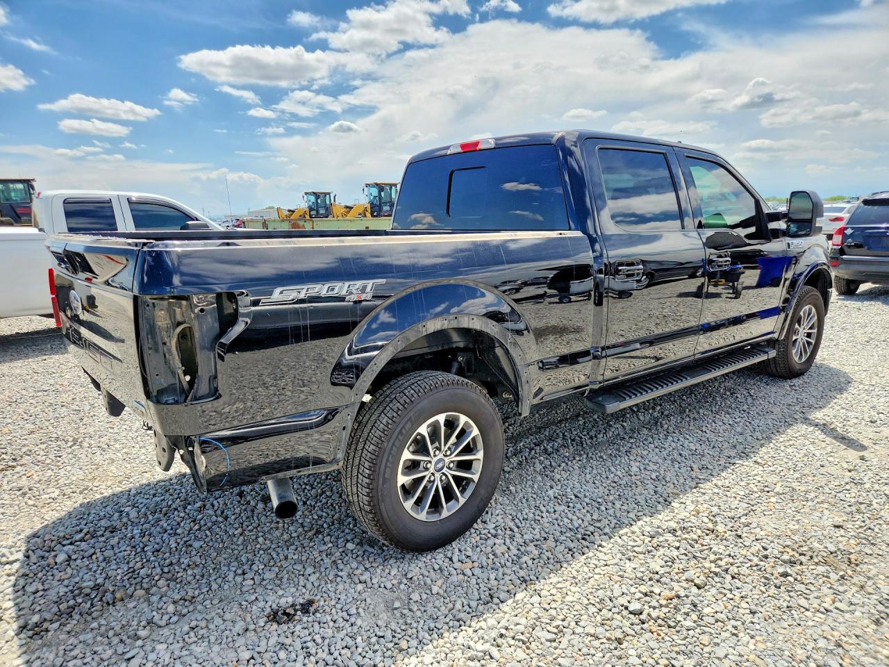 2020 Ford F150 Supercrew Black vin: 1FTFW1E45LKD66510
