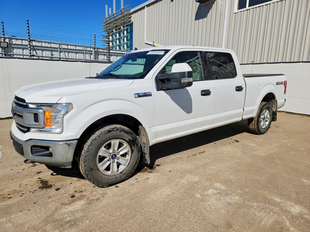 2019 Ford F150 Supercrew White vin: 1FTFW1E47KFD22175