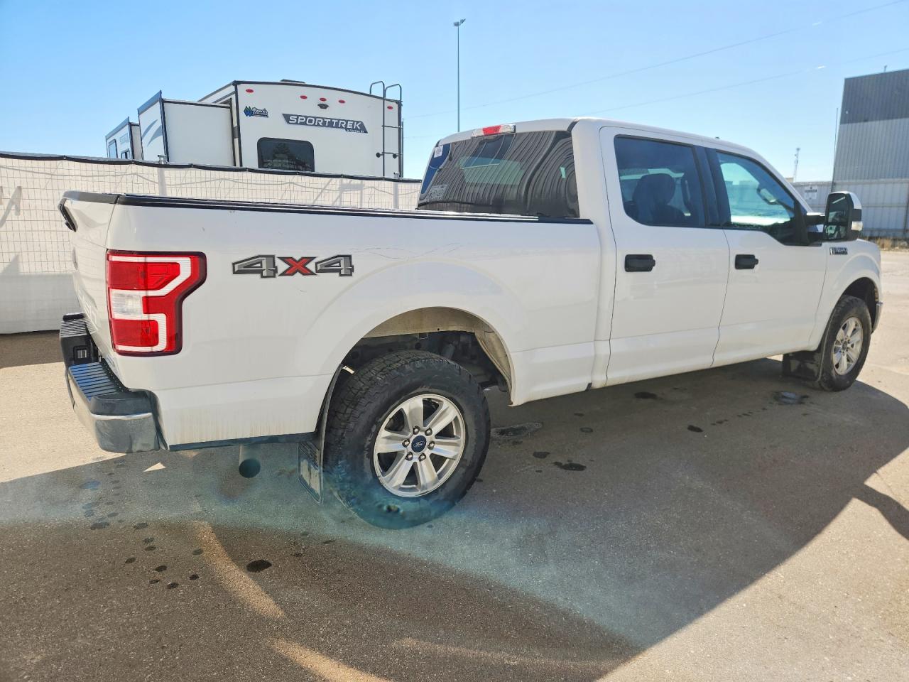 2019 Ford F150 Supercrew White vin: 1FTFW1E47KFD22175
