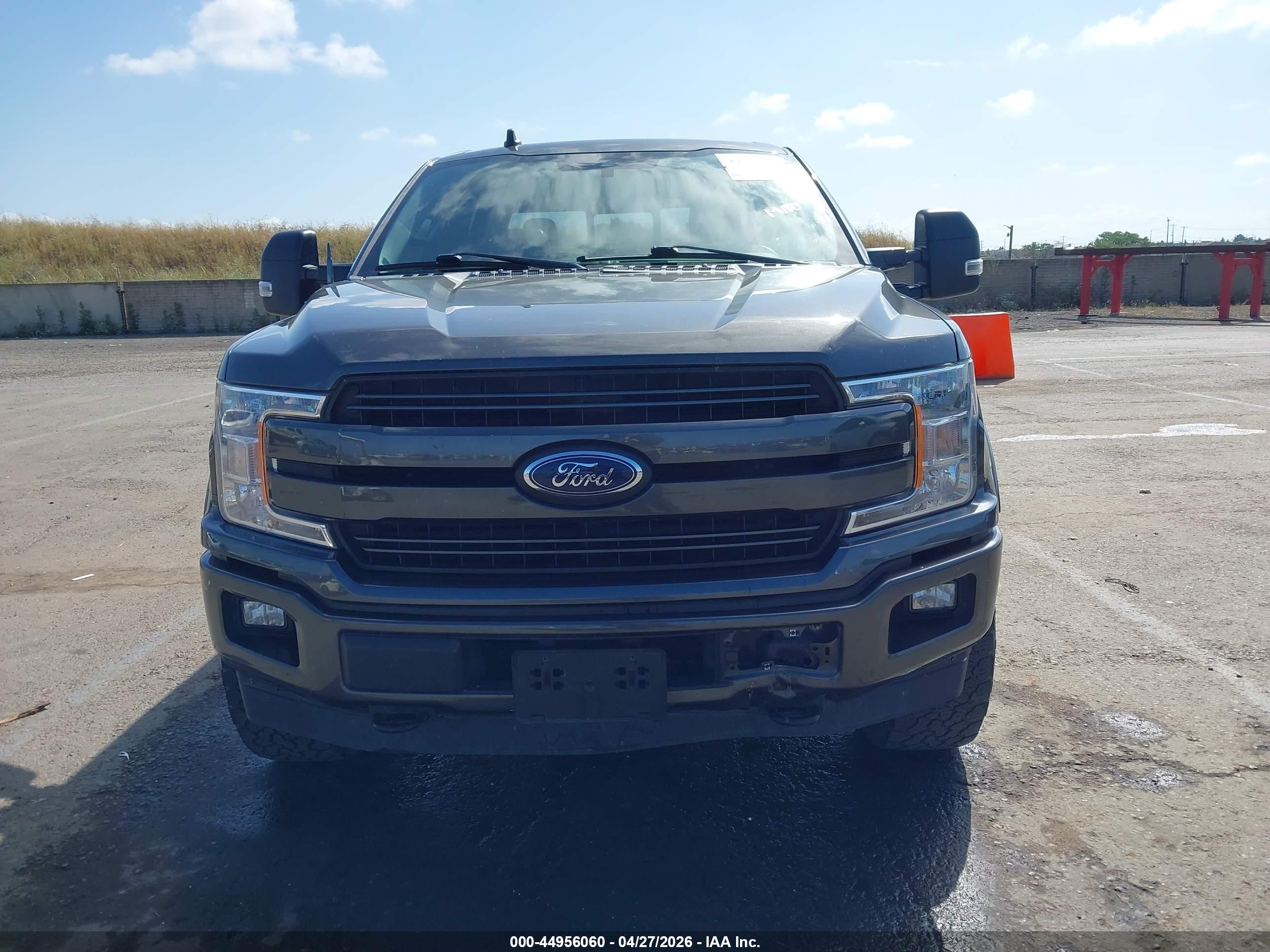 2020 Ford F-150 Lariat Gray vin: 1FTFW1E47LKF17542