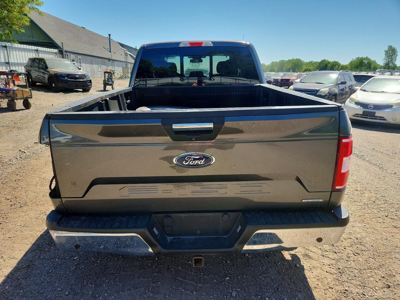 2020 Ford F150 Supercrew Gray vin: 1FTFW1E49LFB32055
