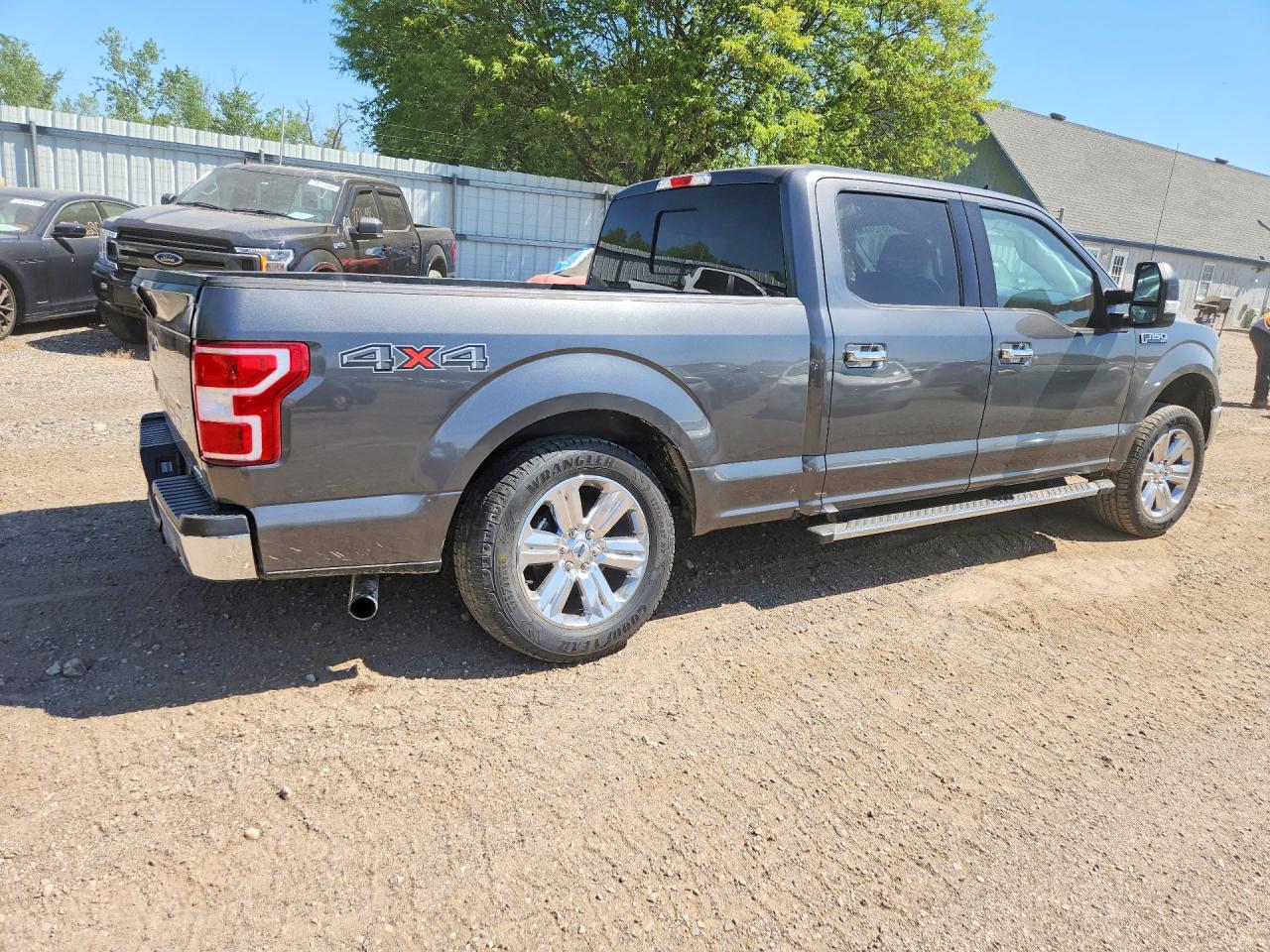 2020 Ford F150 Supercrew Gray vin: 1FTFW1E49LFB32055