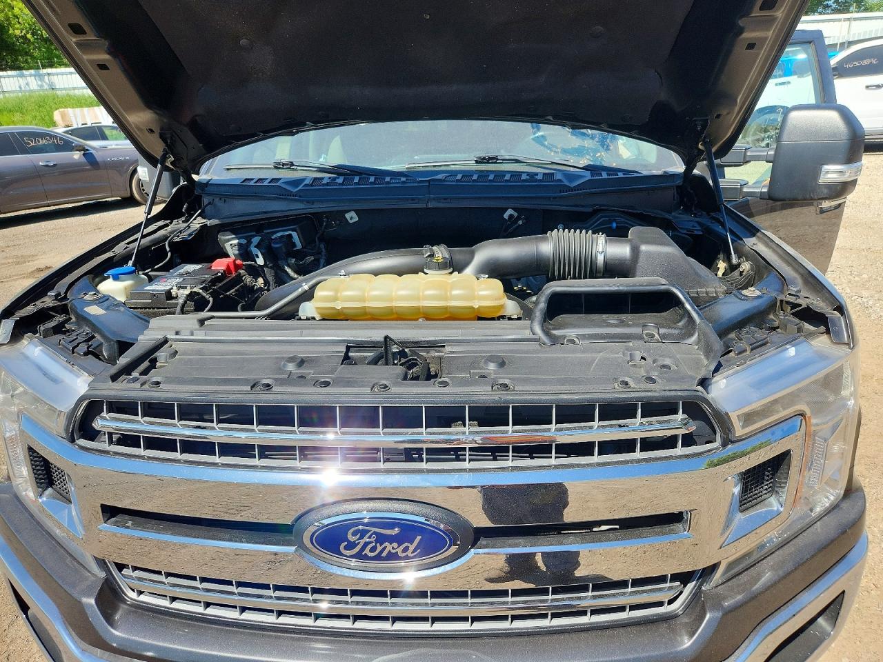 2020 Ford F150 Supercrew Gray vin: 1FTFW1E49LFB32055