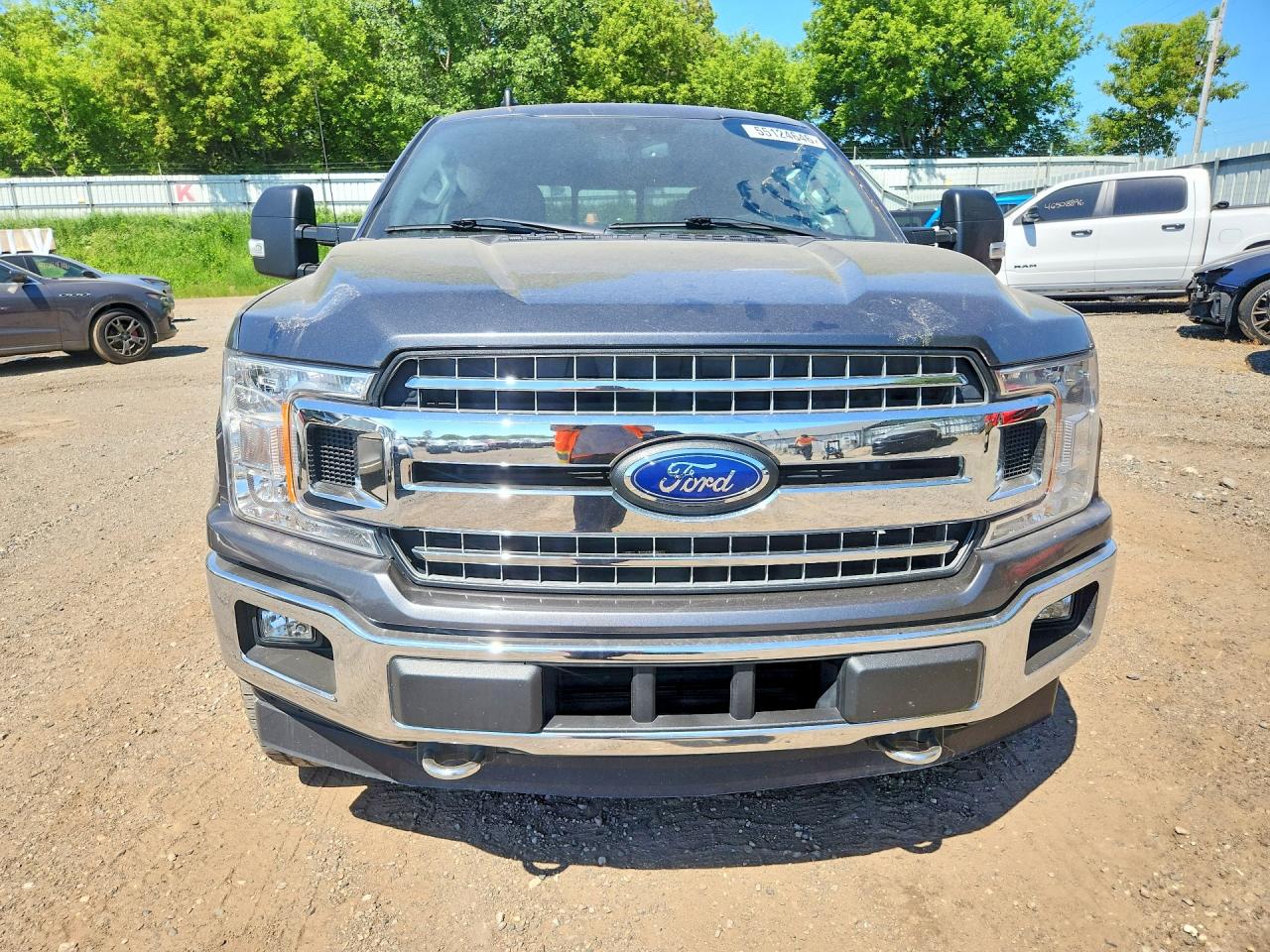 2020 Ford F150 Supercrew Gray vin: 1FTFW1E49LFB32055