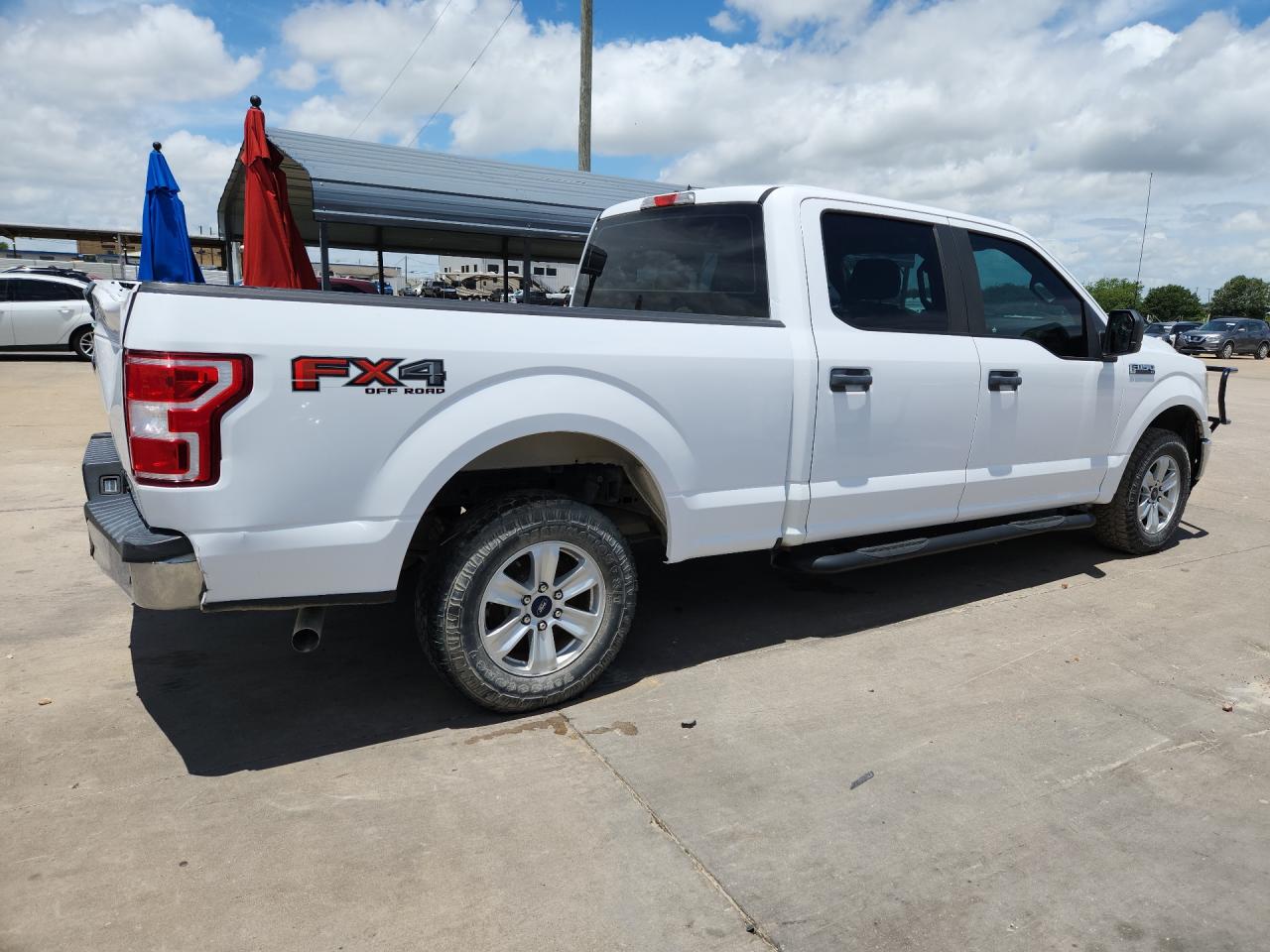 2018 Ford F150 Supercrew Белый vin: 1FTFW1E50JKC10848