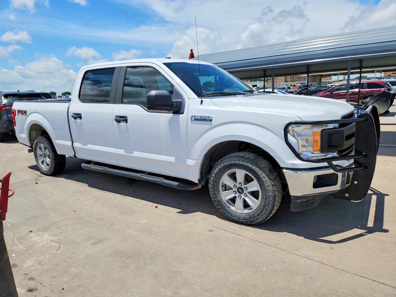 2018 Ford F150 Supercrew Белый vin: 1FTFW1E50JKC10848