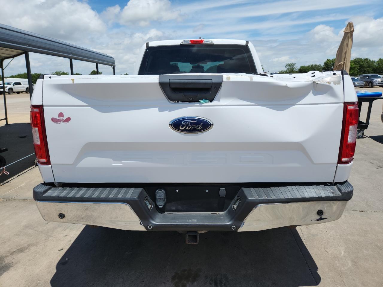 2018 Ford F150 Supercrew Белый vin: 1FTFW1E50JKC10848