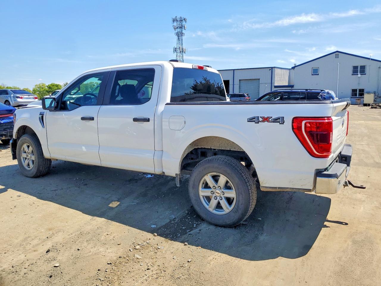 2023 Ford F150 Supercrew Белый vin: 1FTFW1E50PFA34644