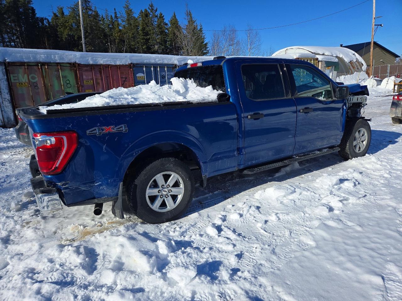2023 Ford F150 Supercrew Blue vin: 1FTFW1E50PKF17882