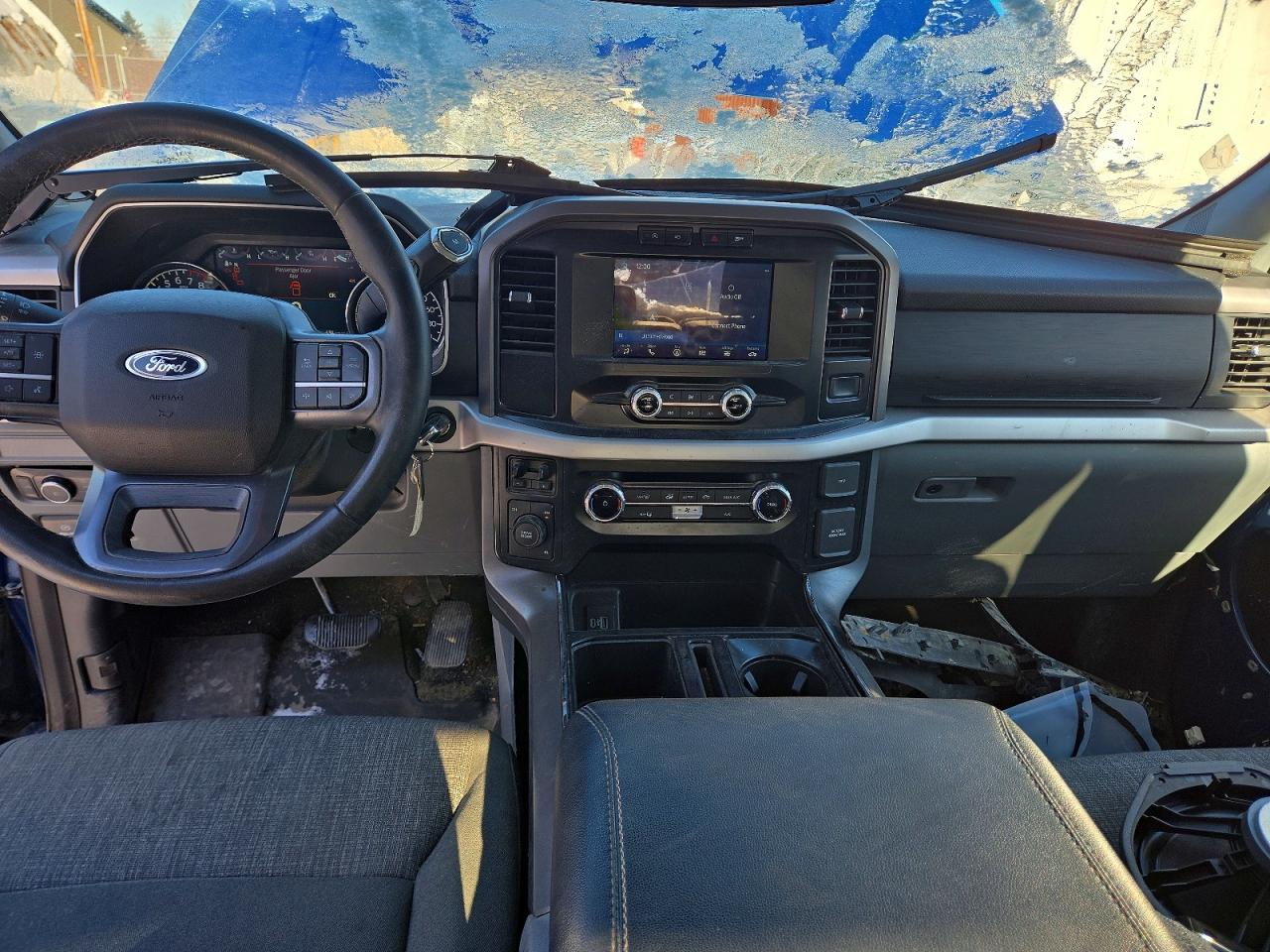 2023 Ford F150 Supercrew Blue vin: 1FTFW1E50PKF17882