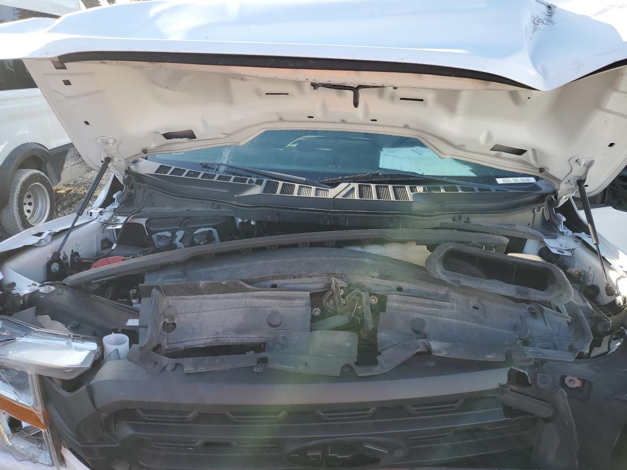 2022 Ford F150 Supercrew White vin: 1FTFW1E52NKF05522